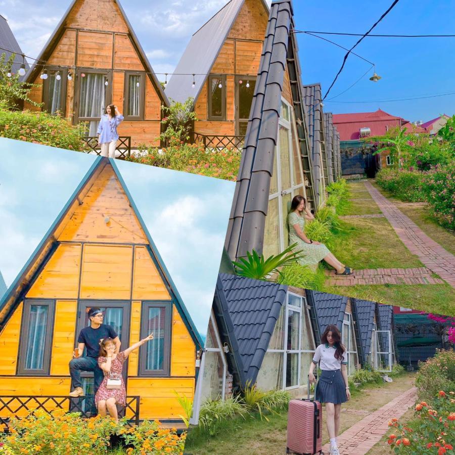 BuGaLow Bình Huy homestay Moc Chau Esterno foto