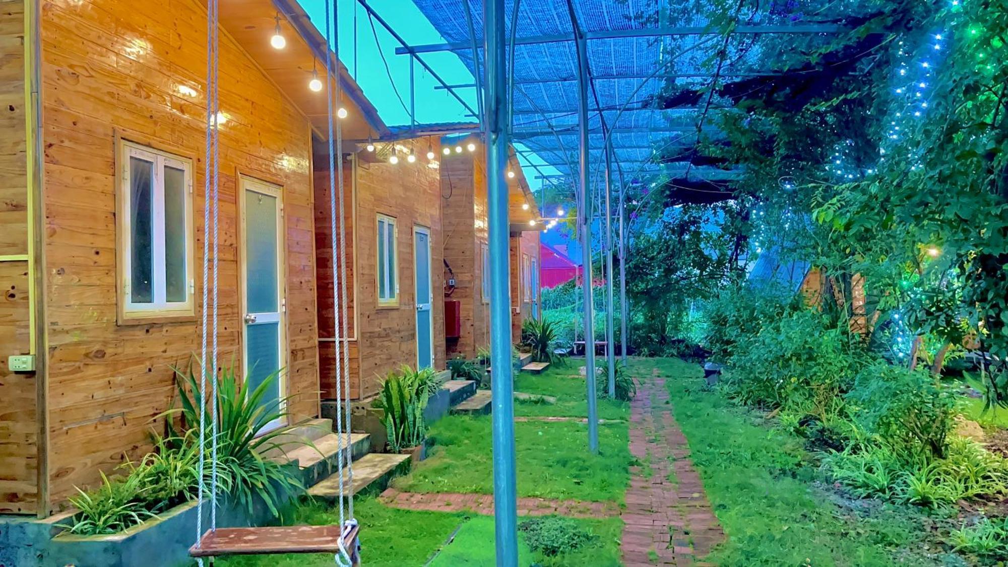 BuGaLow Bình Huy homestay Moc Chau Esterno foto