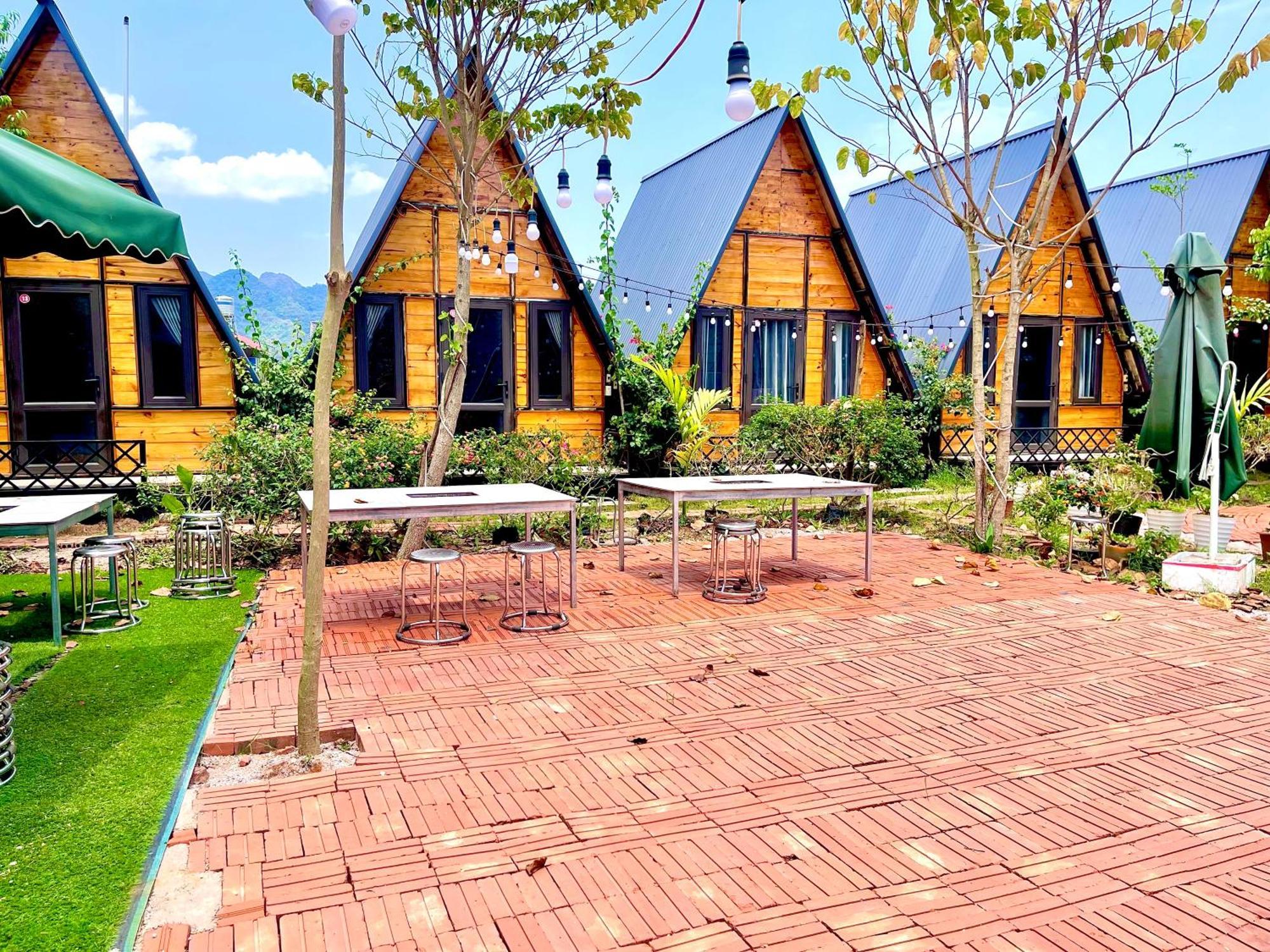BuGaLow Bình Huy homestay Moc Chau Esterno foto
